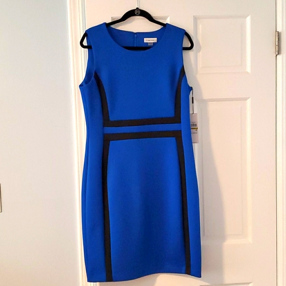 Calvin Klein Dresses & Skirts - NEW Calvin Klein blue dress